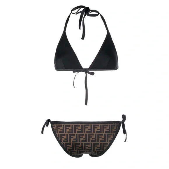 FENDI 2023 FF REVERSIBLE LOGO BIKINI IT36 NWT - Picture 6 of 10